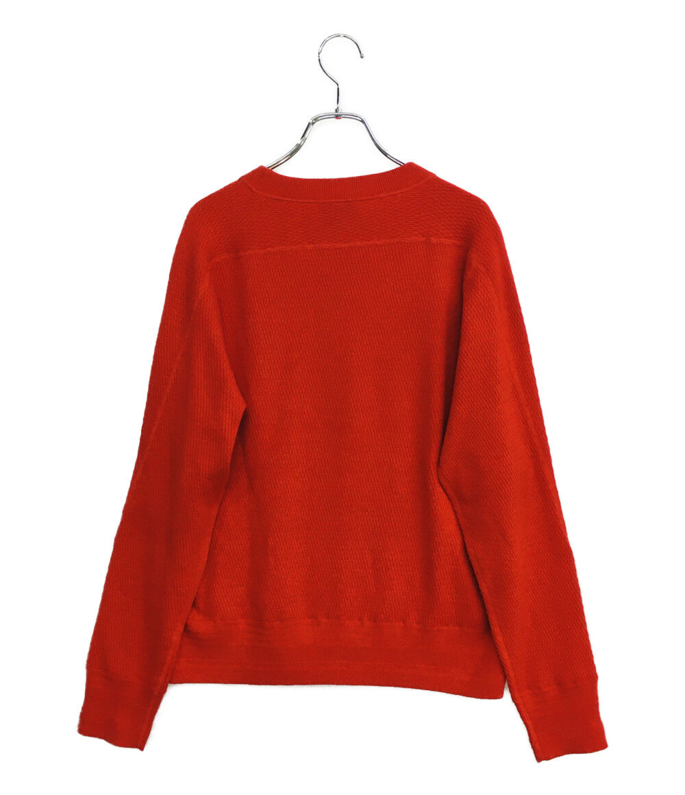 ハイク 美品 ニット レッド 11363-2403 レディース SIZE 3 HYKE