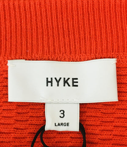 ハイク 美品 ニット レッド 11363-2403 レディース SIZE 3 HYKE