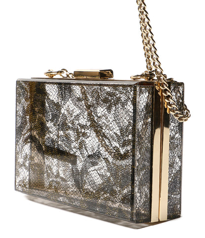 ラブモスキーノ レースボックスショルダーバッグ レディース LOVE MOSCHINO