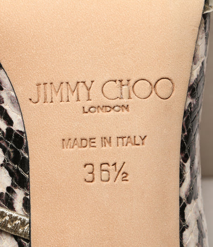 ジミーチュウ 美品 パンプス パイソン      レディース SIZE 36.5  JIMMY CHOO