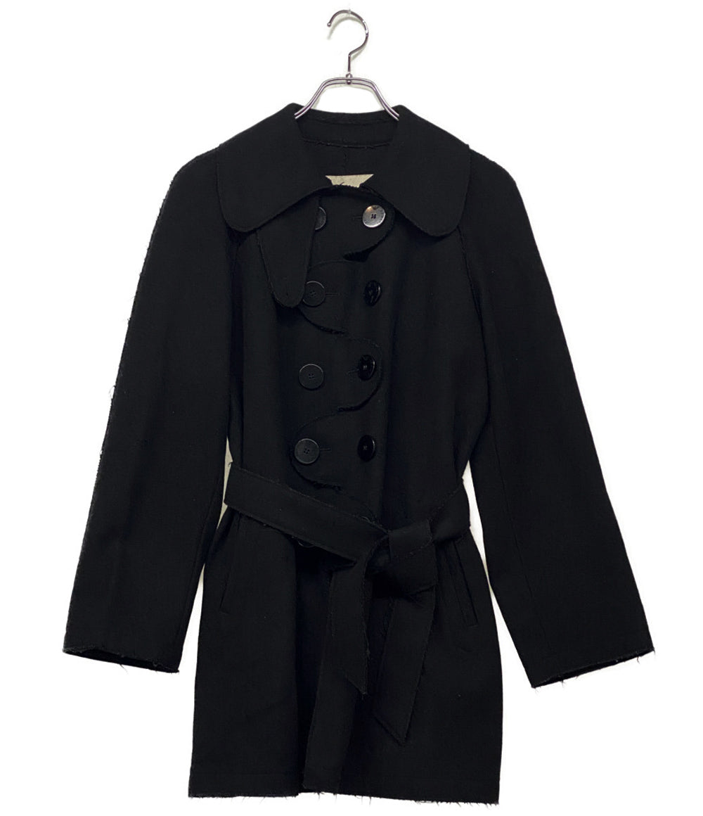 EMPORIO ARMANI デザインコート ブラック レディース SIZE 38 エンポリオアルマーニ