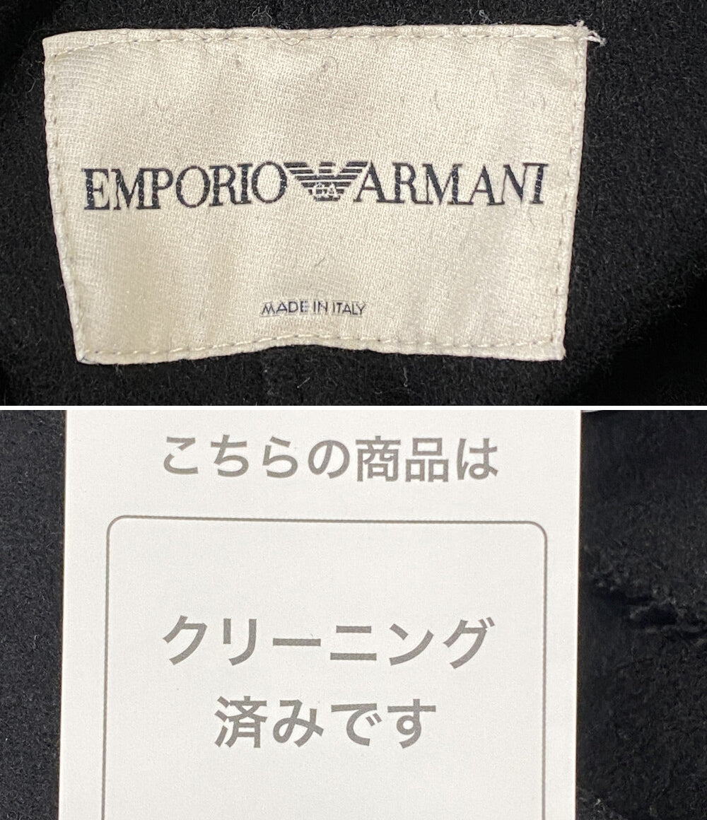 EMPORIO ARMANI デザインコート ブラック レディース SIZE 38 エンポリオアルマーニ