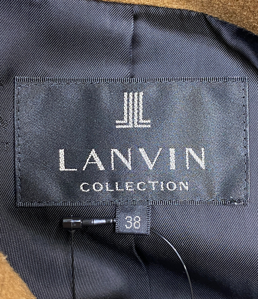 Lanvin collection ランバンコレクション カシミヤコート キャメル