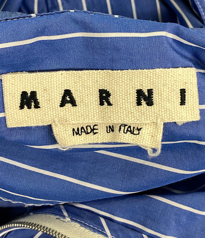 マルニ フーテッドストライプシャツ JPMU0006A0 メンズ SIZE 44 MARNI