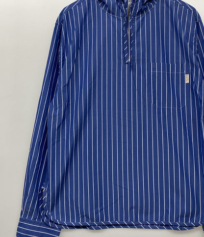 マルニ フーテッドストライプシャツ JPMU0006A0 メンズ SIZE 44 MARNI