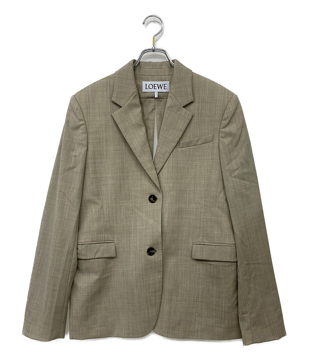 LOEWE テーラードジャケット バックタイ　 24aw S359Y03X77 レディース SIZE 36 ロエベ