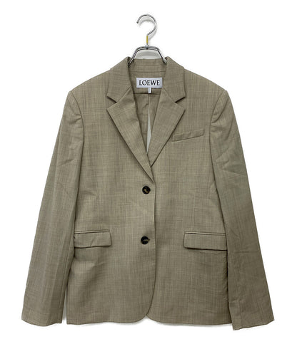 LOEWE テーラードジャケット バックタイ　 24aw S359Y03X77 レディース SIZE 36 ロエベ