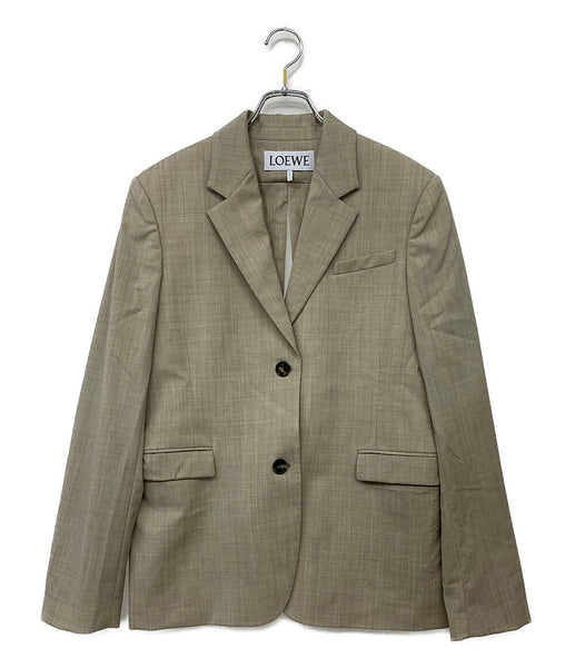 LOEWE テーラードジャケット バックタイ 24aw S359Y03X77 レディース