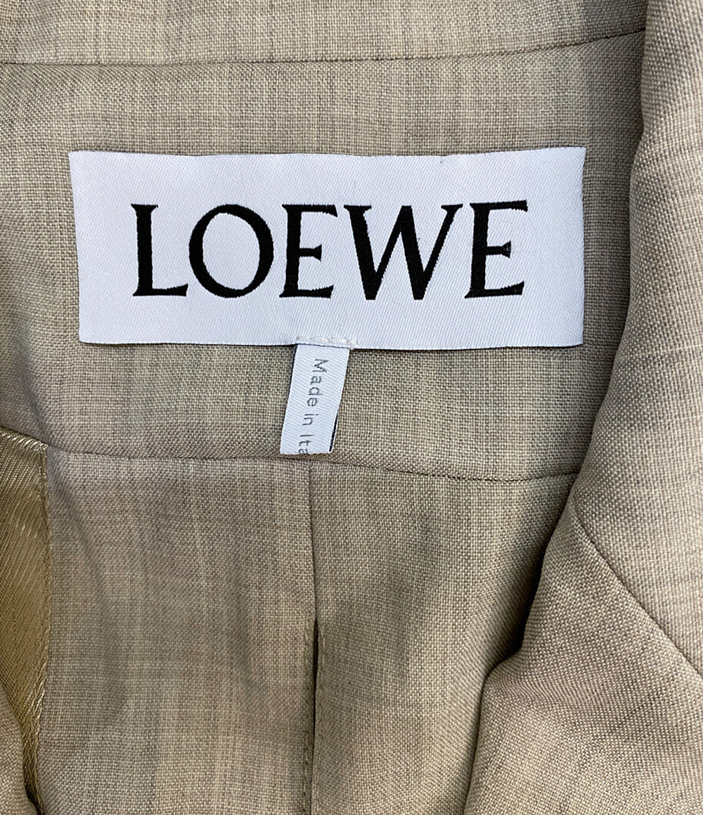 LOEWE テーラードジャケット バックタイ　 24aw S359Y03X77 レディース SIZE 36 ロエベ