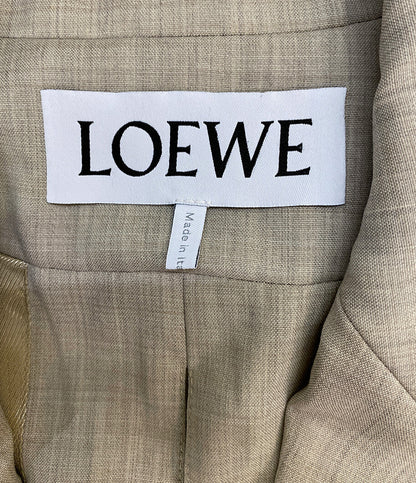 LOEWE テーラードジャケット バックタイ　 24aw S359Y03X77 レディース SIZE 36 ロエベ