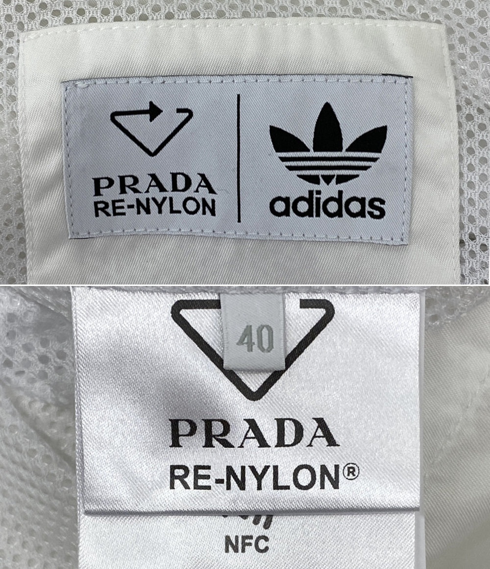 PRADA×adidas アディダス トラックジャケット フーディ RE-NYRON 21AW メンズ SIZE 40 プラダ