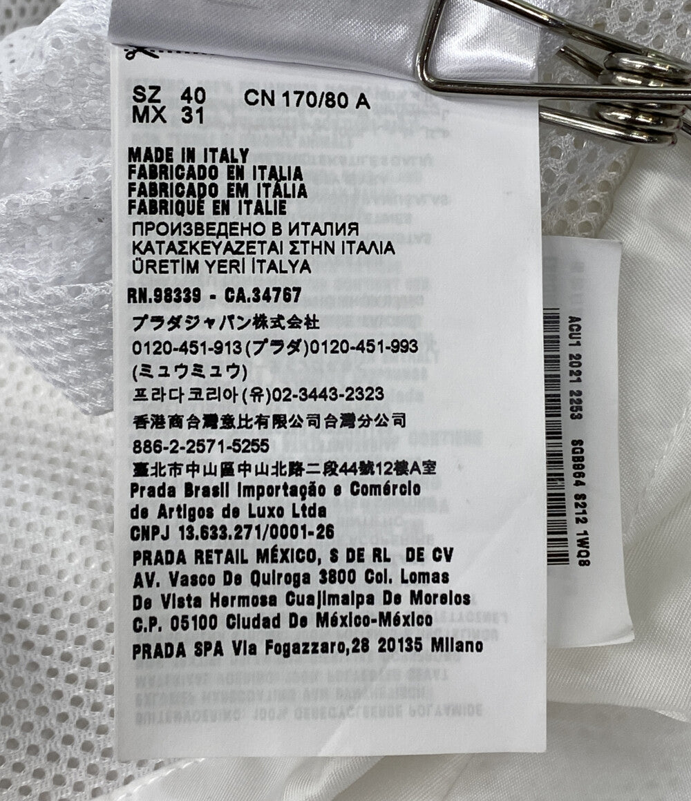 PRADA×adidas アディダス トラックジャケット フーディ RE-NYRON 21AW メンズ SIZE 40 プラダ