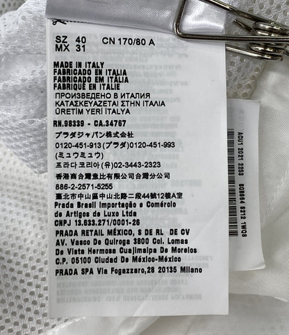 PRADA×adidas アディダス トラックジャケット フーディ RE-NYRON 21AW メンズ SIZE 40 プラダ