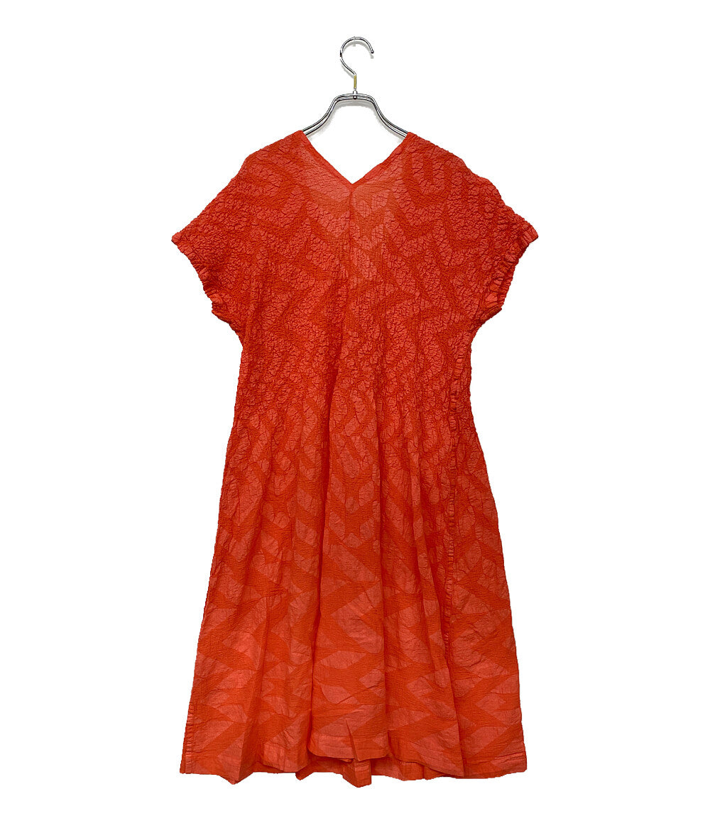 me ISSEY MIYAKE ミーイッセイミヤケ フレンチスリーブワンピース MI44FH242 レディース SIZE -