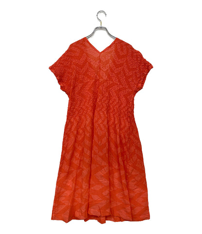 me ISSEY MIYAKE ミーイッセイミヤケ フレンチスリーブワンピース MI44FH242 レディース SIZE -
