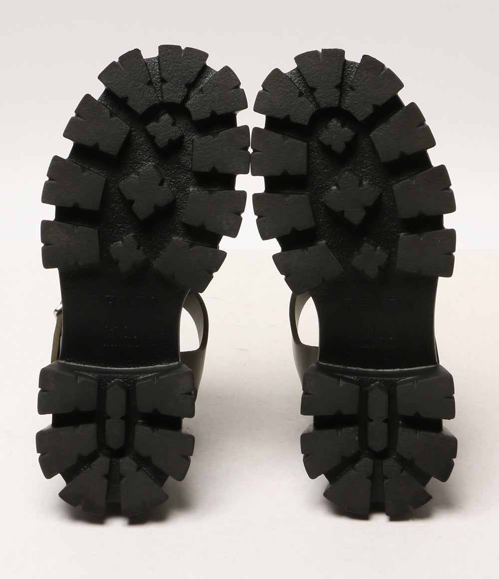 プラダ サンダル モノリス カーキ　 メンズ SIZE 5 PRADA