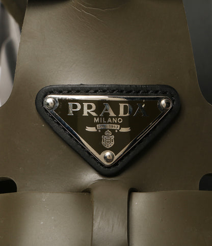 プラダ サンダル モノリス カーキ　 メンズ SIZE 5 PRADA