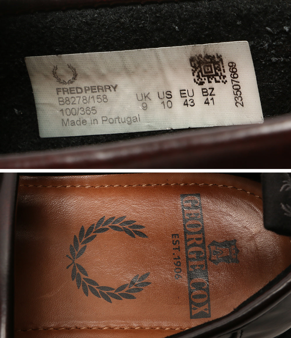ジョージコックス タッセル ローファー FRED PERRY メンズ SIZE UK9 GEORGE COX