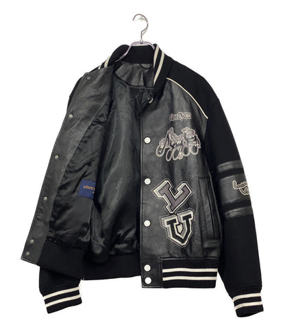 ルイヴィトン ブルゾン varsity RM231M U35 23SS メンズ SIZE 46 LOUIS VUITTON