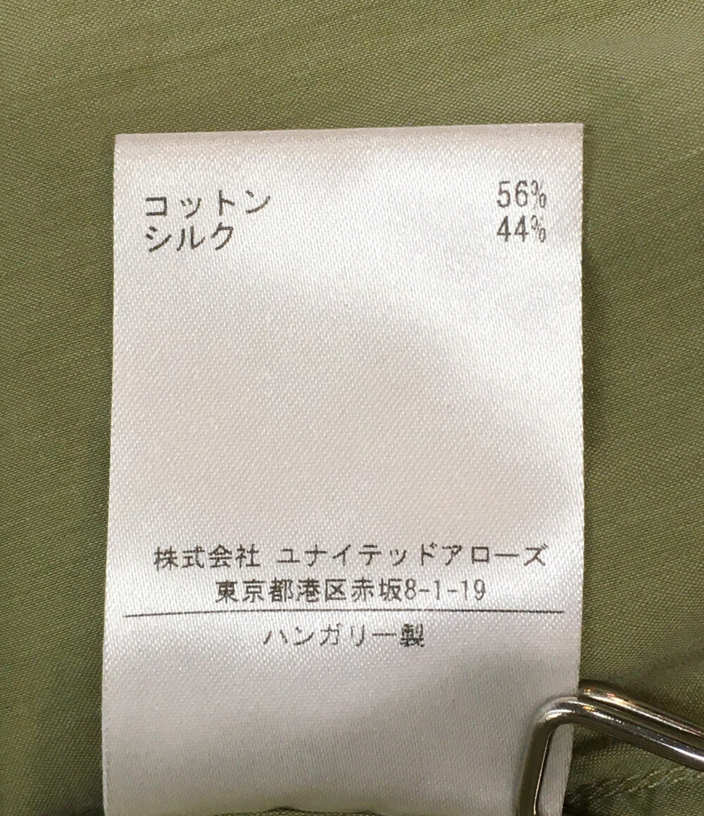 美品 LEMAIRE 半袖シャツ カーキ オーバーサイズ メンズ SIZE 36 ルメール