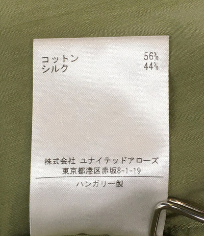 美品 LEMAIRE 半袖シャツ カーキ オーバーサイズ メンズ SIZE 36 ルメール