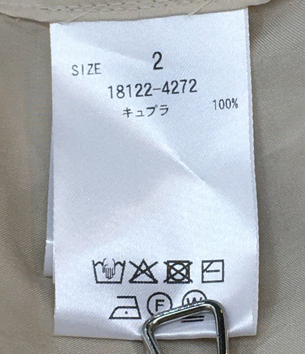 クラネ 美品 ジップパーカー SHEER AIRY ZIP HOODIE レディース SIZE 2