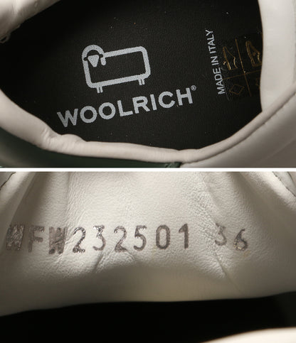 ウールリッチ スニーカー ローカット ホワイト レディース SIZE 36 WOOLRICH