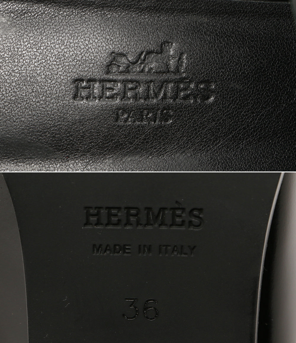 エルメス ミュール フロール60 カーフ レディース SIZE 36 HERMES
