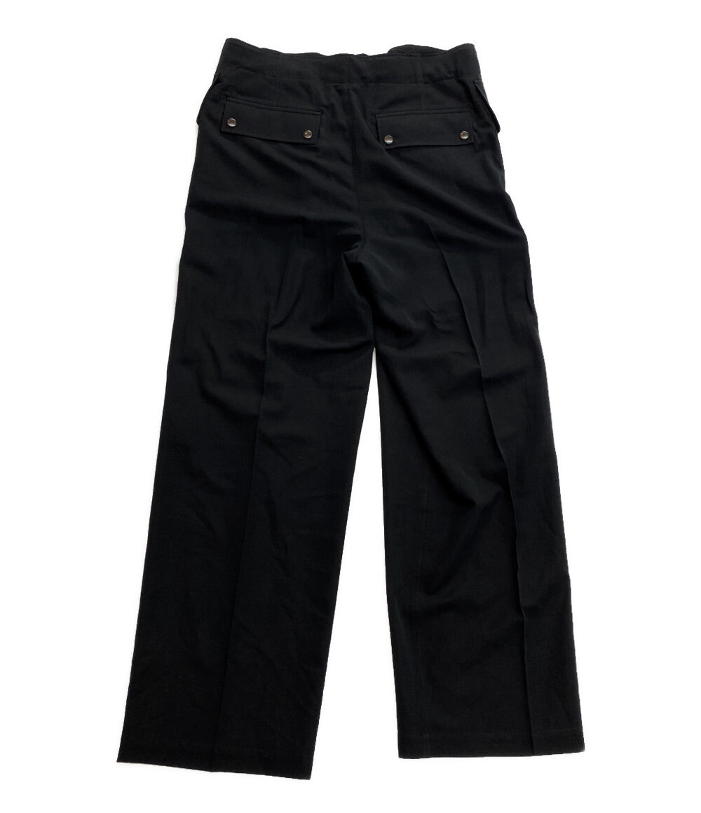 オーラリー 美品 カーゴパンツ LIGHT COTTON WOOL VIYELLA CARGO 25SS