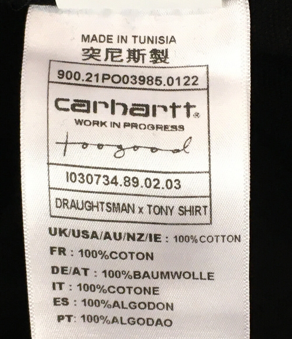 美品 Carhartt×toogood トゥーグッド 長袖シャツ DRAUGHTSMAN×TONY SHIRT メンズ SIZE S カーハート