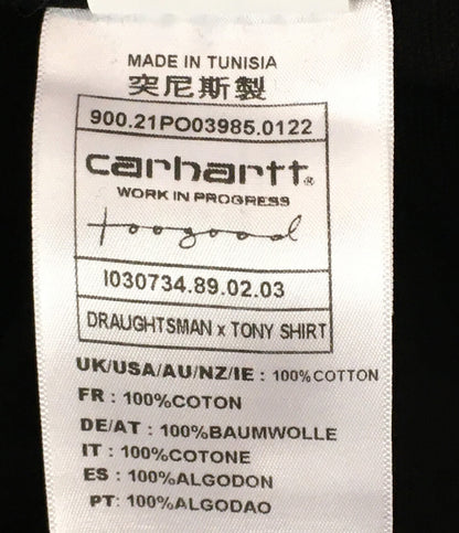美品 Carhartt×toogood トゥーグッド 長袖シャツ DRAUGHTSMAN×TONY SHIRT メンズ SIZE S カーハート