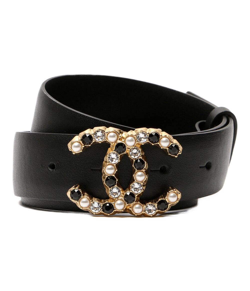 シャネル  A20 ココ ラインストーンベルト      レディース SIZE 80/32  CHANEL