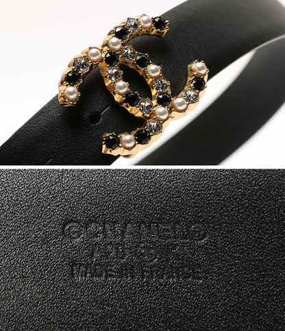 シャネル  A20 ココ ラインストーンベルト      レディース SIZE 80/32  CHANEL