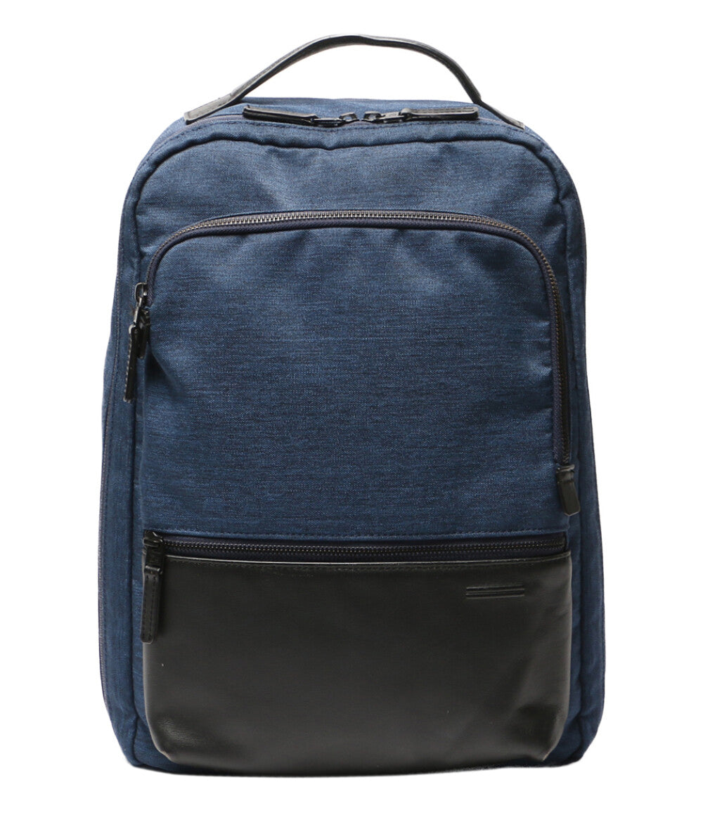 ゼロハリバートン リュック ネイビ-×ブラック メンズ ZERO HALLIBURTON