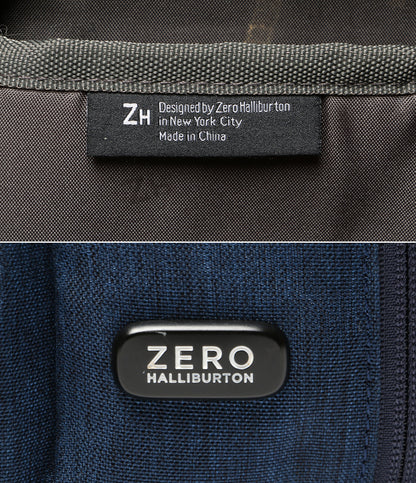 ゼロハリバートン リュック ネイビ-×ブラック メンズ ZERO HALLIBURTON
