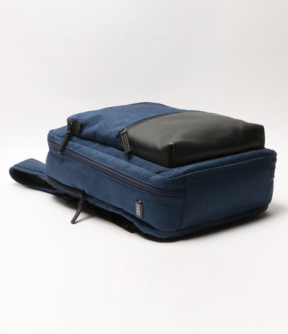 ゼロハリバートン リュック ネイビ-×ブラック メンズ ZERO HALLIBURTON