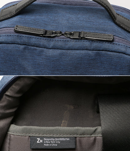 ゼロハリバートン リュック ネイビ-×ブラック メンズ ZERO HALLIBURTON