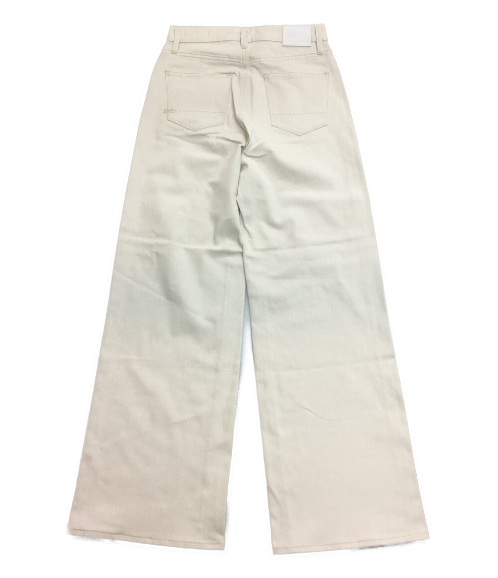 Omar Afridi オマールアフリディ デニムパンツ RIVETED WIDE CROPPED