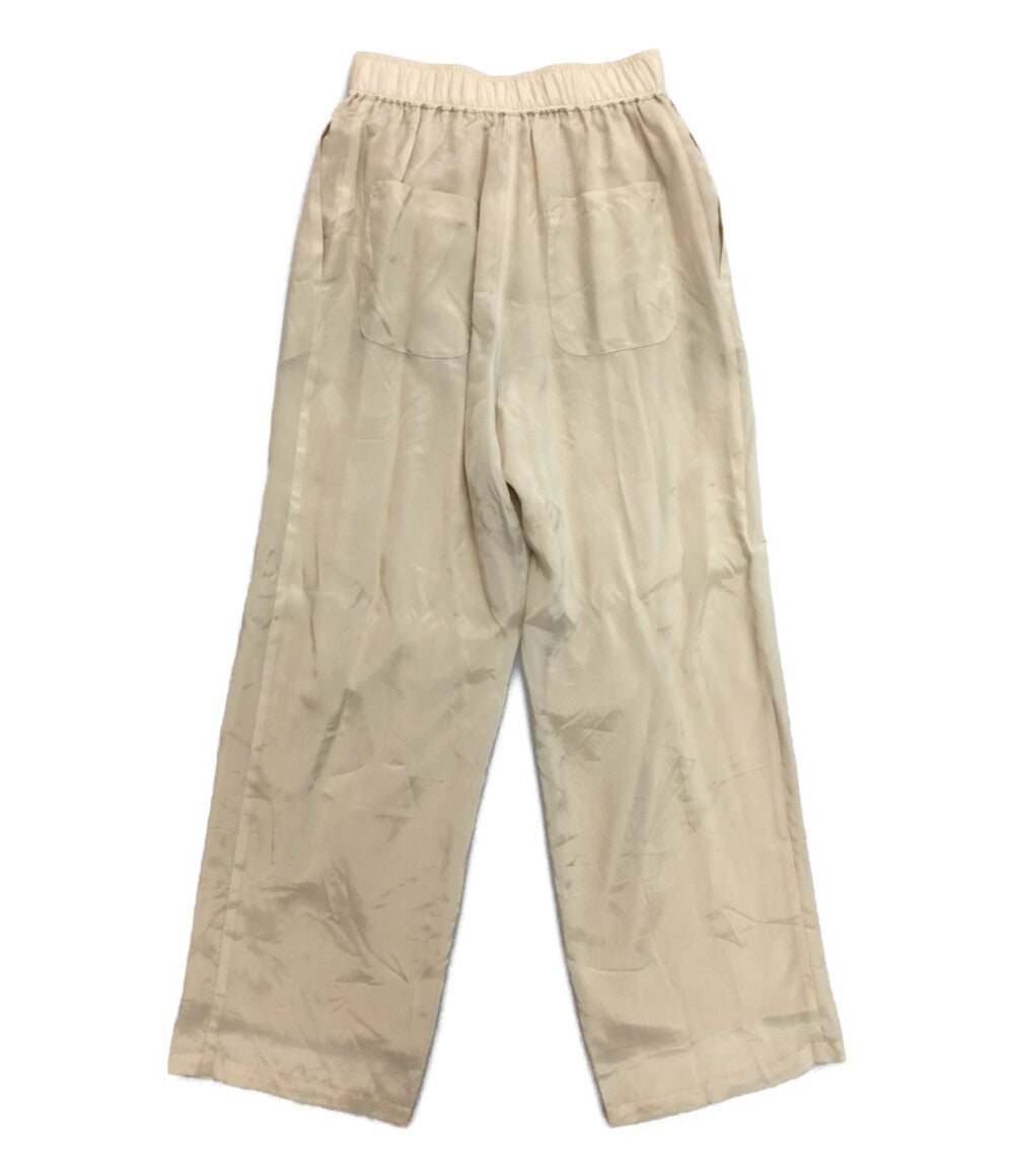 クラネ パンツ SHEER AIRY PANTS アイボリー 18110-7262 レディース SIZE 2 CLANE