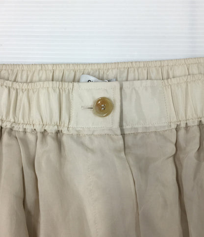クラネ パンツ SHEER AIRY PANTS アイボリー 18110-7262 レディース SIZE 2 CLANE