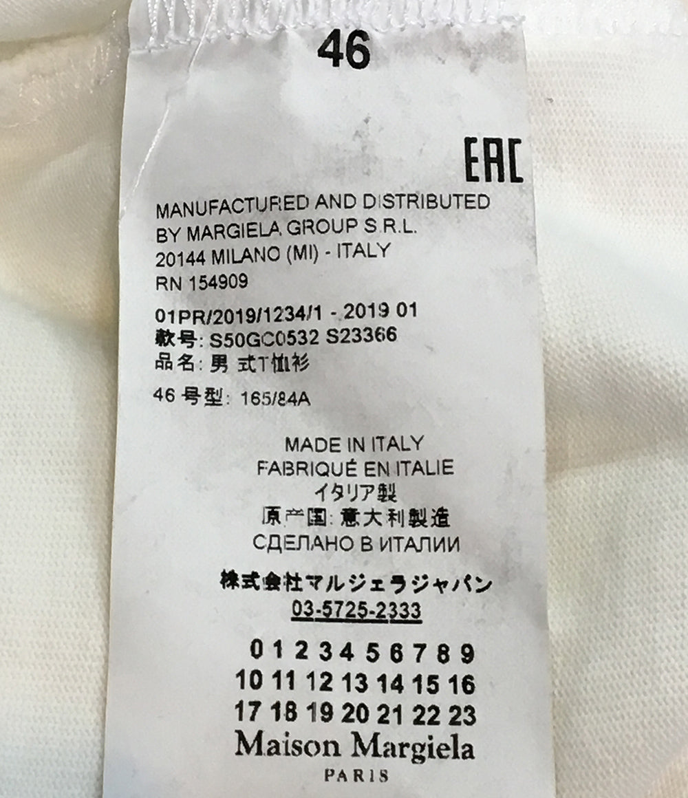 Maison Margiela 長袖Tシャツ アームプリント メンズ SIZE 46 メゾン