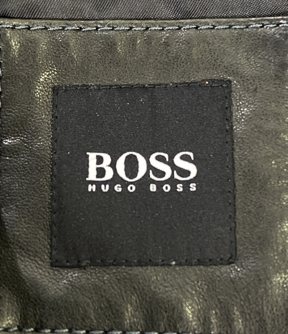 ヒューゴボス ジャケット レザー 10160861 メンズ SIZE 46 HUGO BOSS