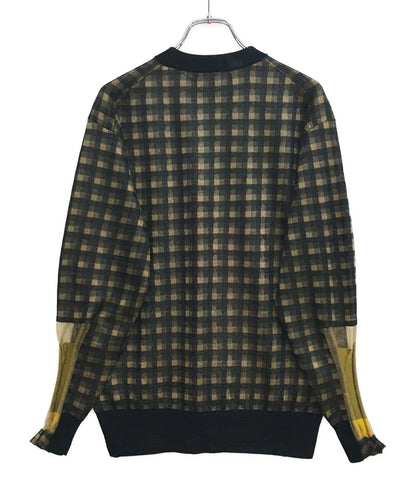 TOGA PULLA 長袖カットソー チェック クルーネック TP11-XN201 レディース SIZE 36 トーガプルラ