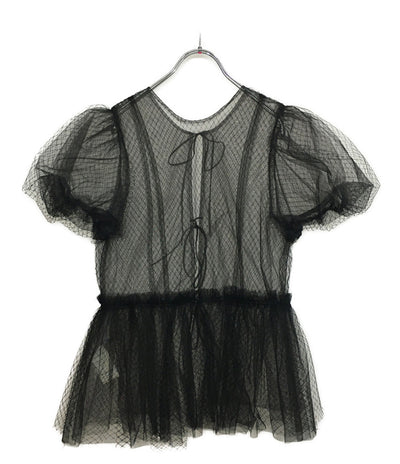 メゾンスペシャル メッシュブラウス 21232315103 レディース SIZE M MAISON SPECIAL