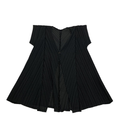 プリーツプリーズ カーディガン 羽織 チュニック丈 PP01-JA743 レディース SIZE 3 PLEATS PLEASE