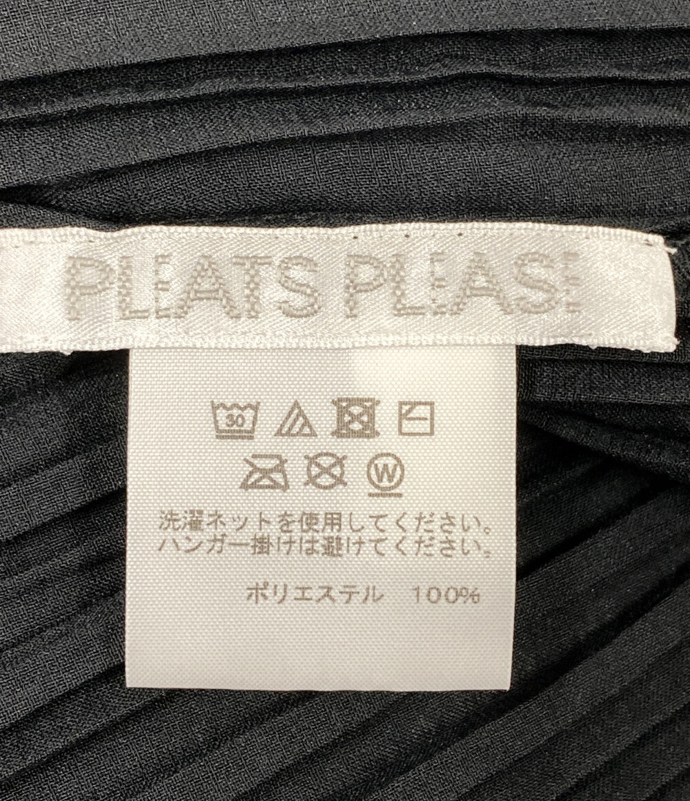 プリーツプリーズ カーディガン 羽織 チュニック丈 PP01-JA743 レディース SIZE 3 PLEATS PLEASE