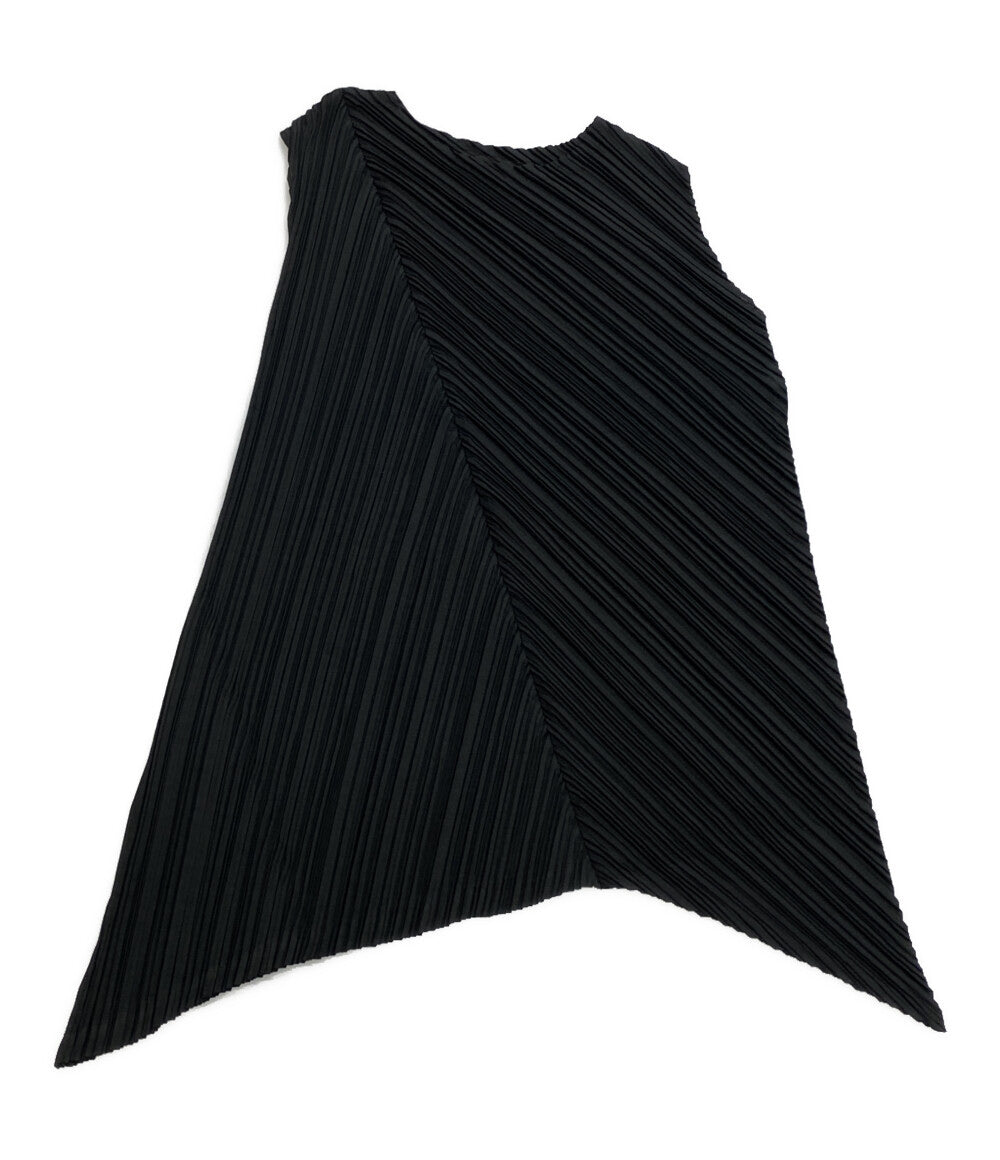 プリーツプリーズ ノースリーブ チュニック丈 PP01-JT742 レディース SIZE 3 PLEATS PLEASE