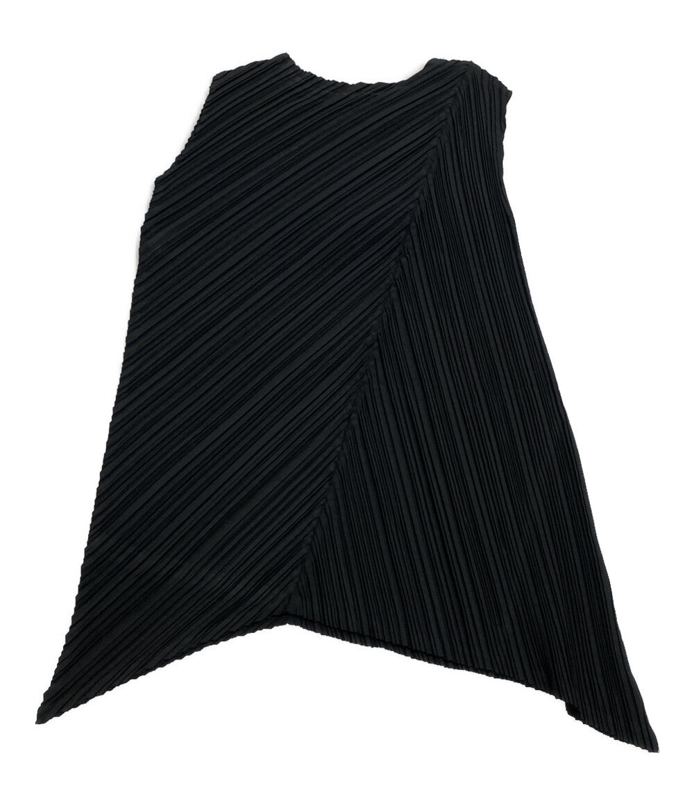 プリーツプリーズ ノースリーブ チュニック丈 PP01-JT742 レディース SIZE 3 PLEATS PLEASE