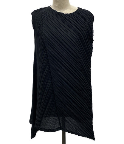 プリーツプリーズ ノースリーブ チュニック丈 PP01-JT742 レディース SIZE 3 PLEATS PLEASE