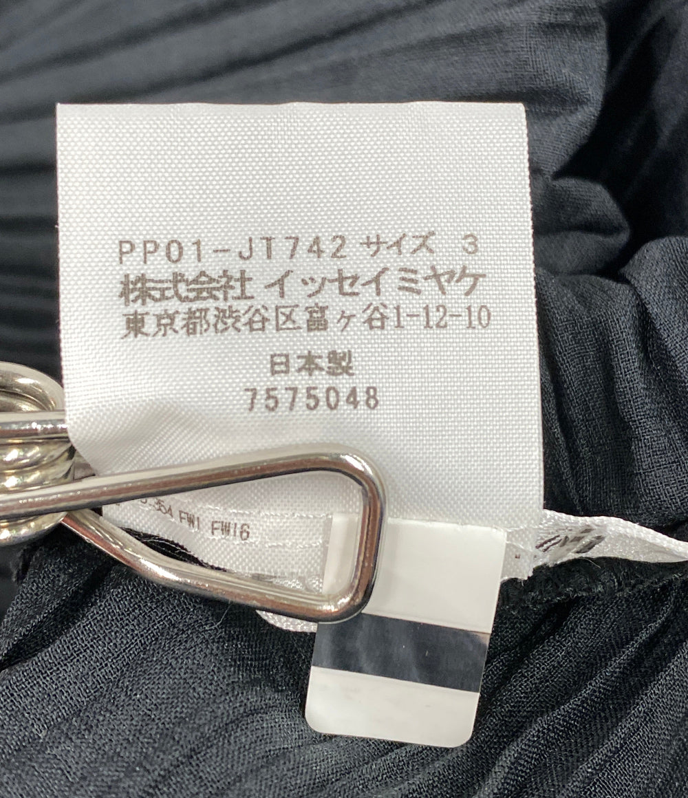 プリーツプリーズ ノースリーブ チュニック丈 PP01-JT742 レディース SIZE 3 PLEATS PLEASE